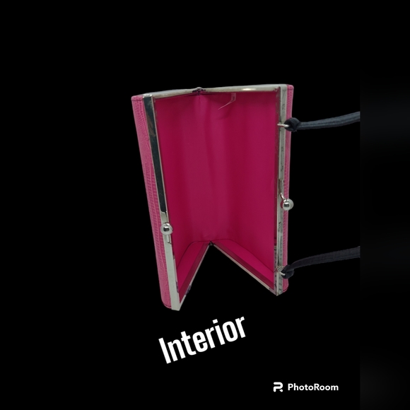 Unbranded Pink Textured Small Handbag - Picture 8 of 8